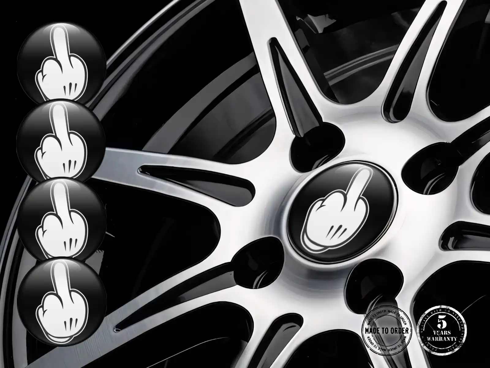 Wheel Badge Brand Sports Temporal Surge Grid